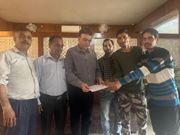 National Youth Corps Meet with NC District Head