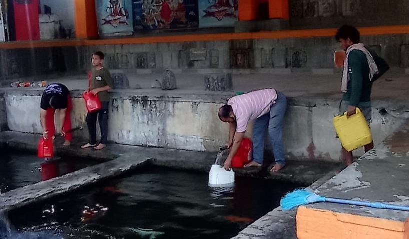 Water Supply Effected due to Strike
