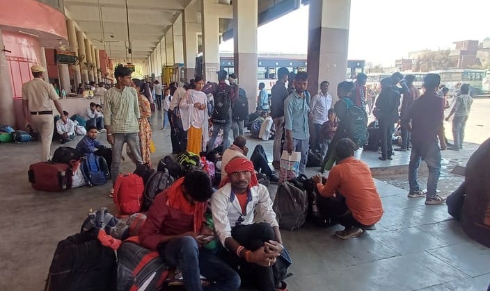 47 buses went to Panchkula, local route closed