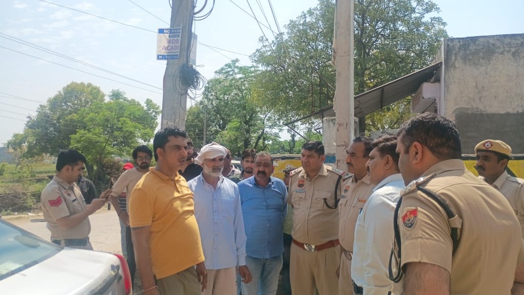 The youth was accused of attacking with sticks and rods and breaking the car