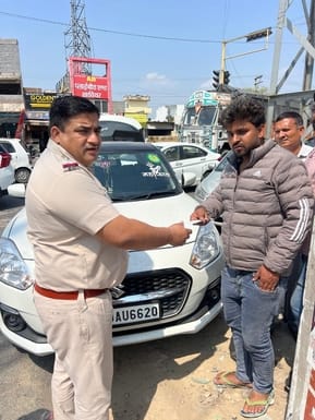 64 heavy vehicles fined Rs 1.31 lakh