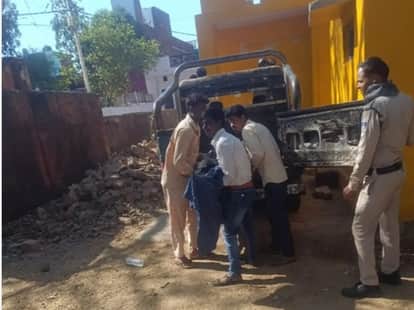 shivpuri highway road accident, two person dead