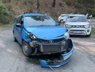 Driver injured in collision of two vehicles in Drahal