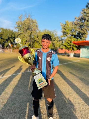 Seeing his brother playing hockey, Mohit picked up a hockey stick at the age of nine