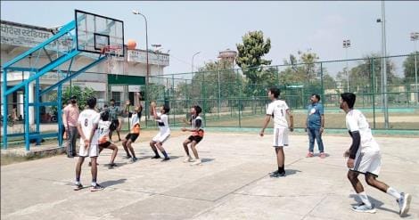 Meerut Activities Today: Handball and basketball competition in 44th Vahini PAC... Program in Meerut College
