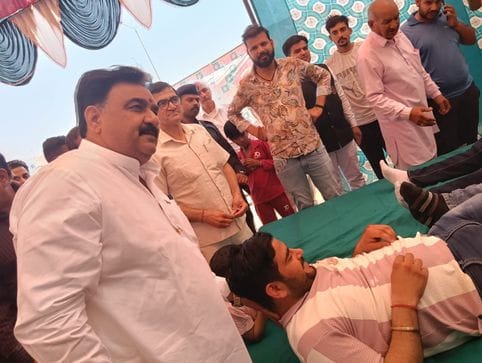 Blood donation saves the life of a needy person: Dr. Krishna Middha