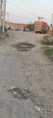 The fire station road is not in working condition