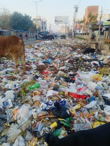 Workers on strike, city's sanitation system in shambles
