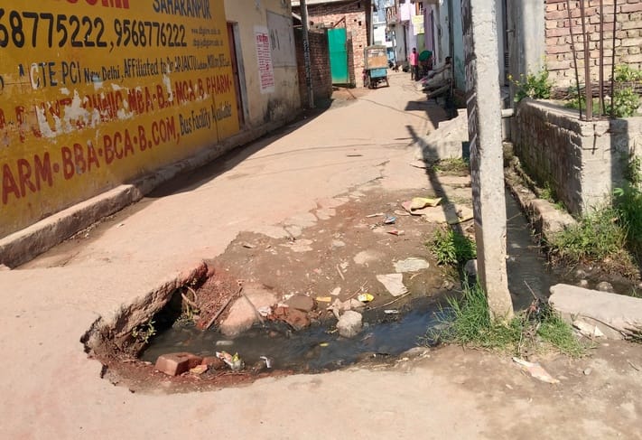 Neither the living have basic amenities nor the dead have a roof
