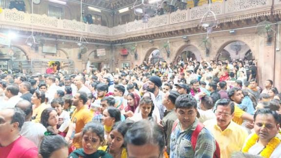 Bankebihari Temple Corridor Darshan of four temples together devotees will get these facilities