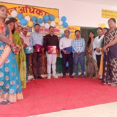 Children created a lot of excitement in the annual function of the school
