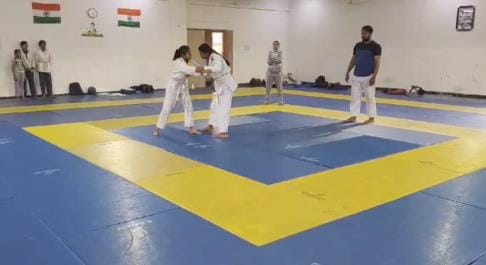 22 players arrived at Shaheed Bhagat Singh Stadium to give Judo trials