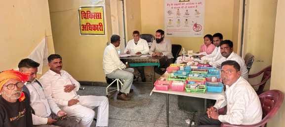 Arogya Mela: Machine is faulty, blood pressure could not be measured