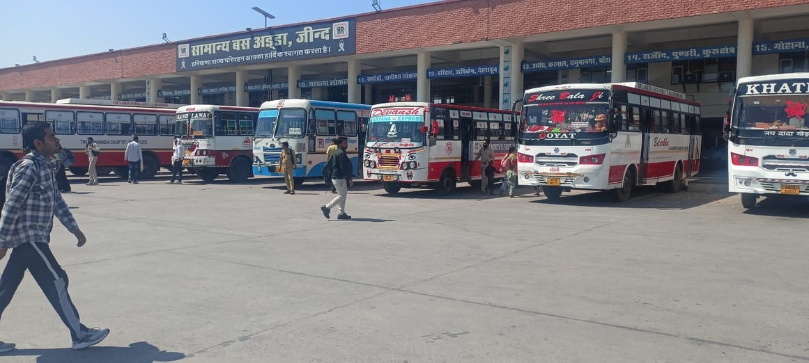 Bus service started from Jind via Narwana to Kaithal