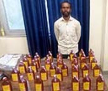 One Arrested with Illegal Liquor