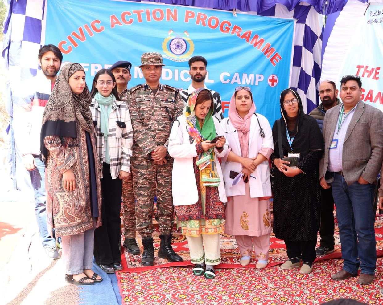 CRPF organised Medical Camp