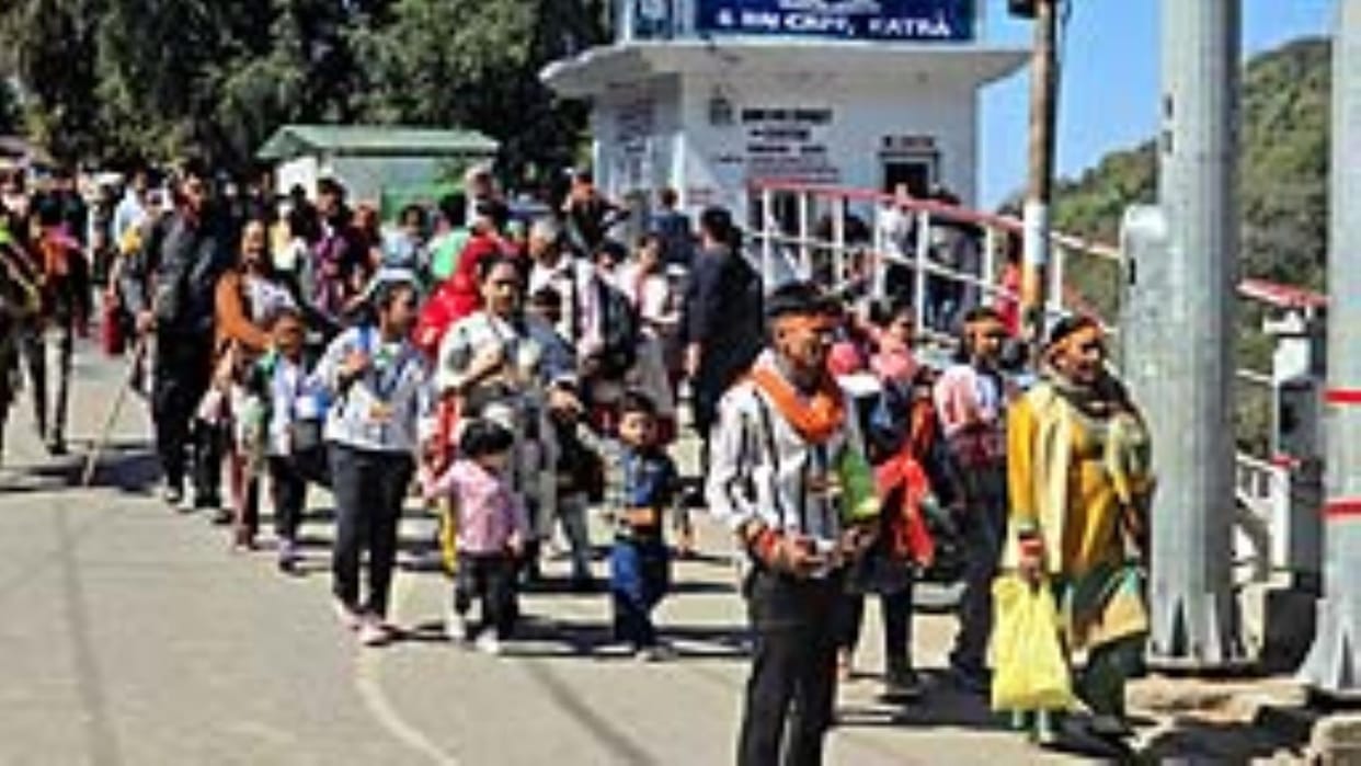 Pilgrims Increase of Mata Vaishno devi Temple