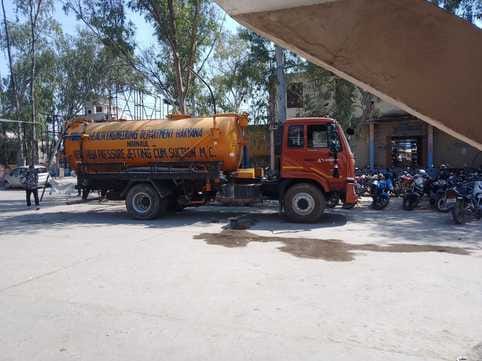 The toilet was started by making a temporary solution, passengers were facing problems