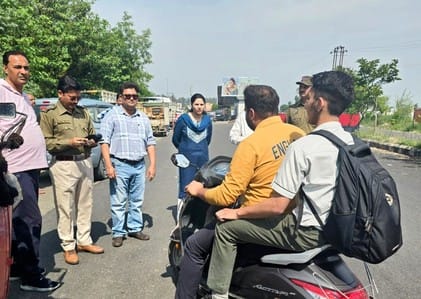 Crackdown on drivers who do not follow rules