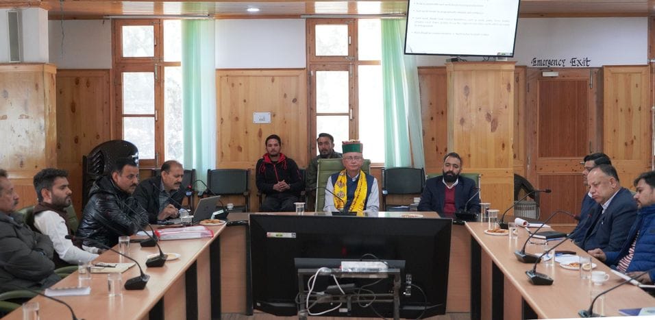 State Election Commissioner's meeting in Rikangpio