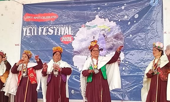 Mahila Mandals and school children enthralled the audience with their cultural presentations