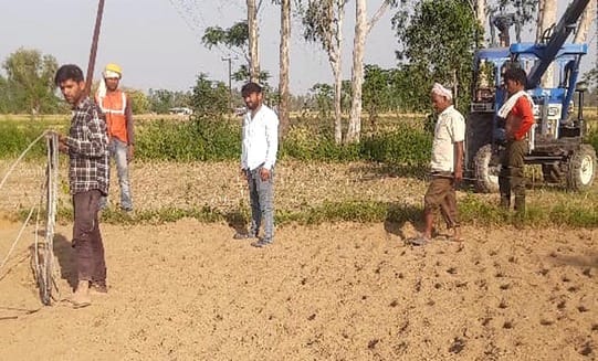 Wires replaced poles of West Feeder, power supply remained suspended for five hours