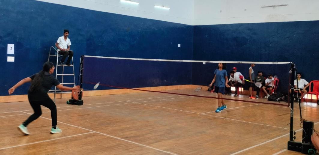 Veer Vikram won in badminton