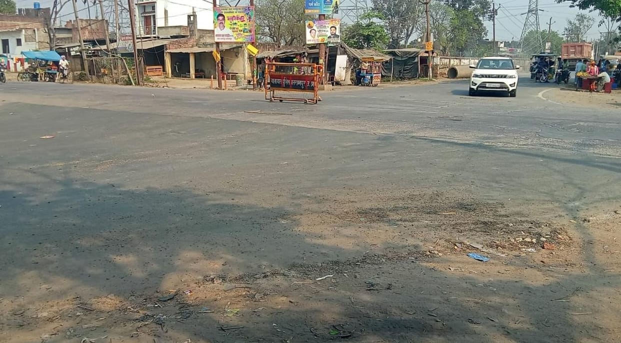 Phulvariya bypass crossing becomes a black spot, three lakhs will be spent