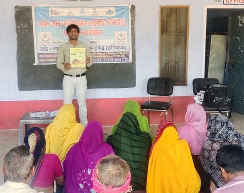 Organized a training program for the village water and sewerage committee