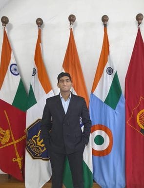 Ateli's Aditya topped the CDS exam