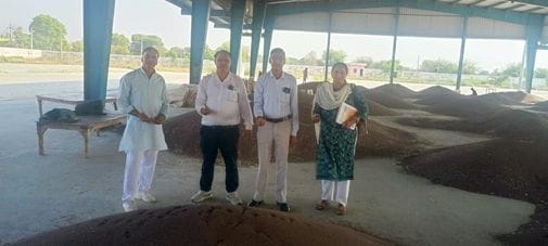 1148 quintals of mustard purchased from 58 farmers on the second day in Kanina Mandi