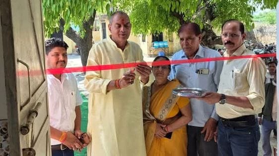 30 projects worth Rs 135.34 crore were inaugurated and foundation stone was laid