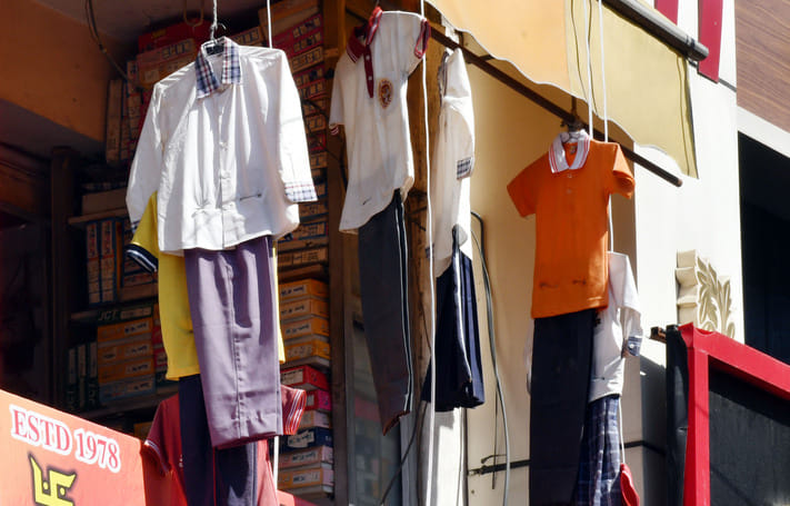 Prices of uniforms from nursery to class two increased by ten percent, parents worried