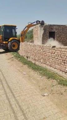 Occupations on Panchayat land removed in Rampura
