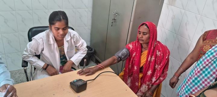 Eye operation and diabetes patients could not get sugar test done