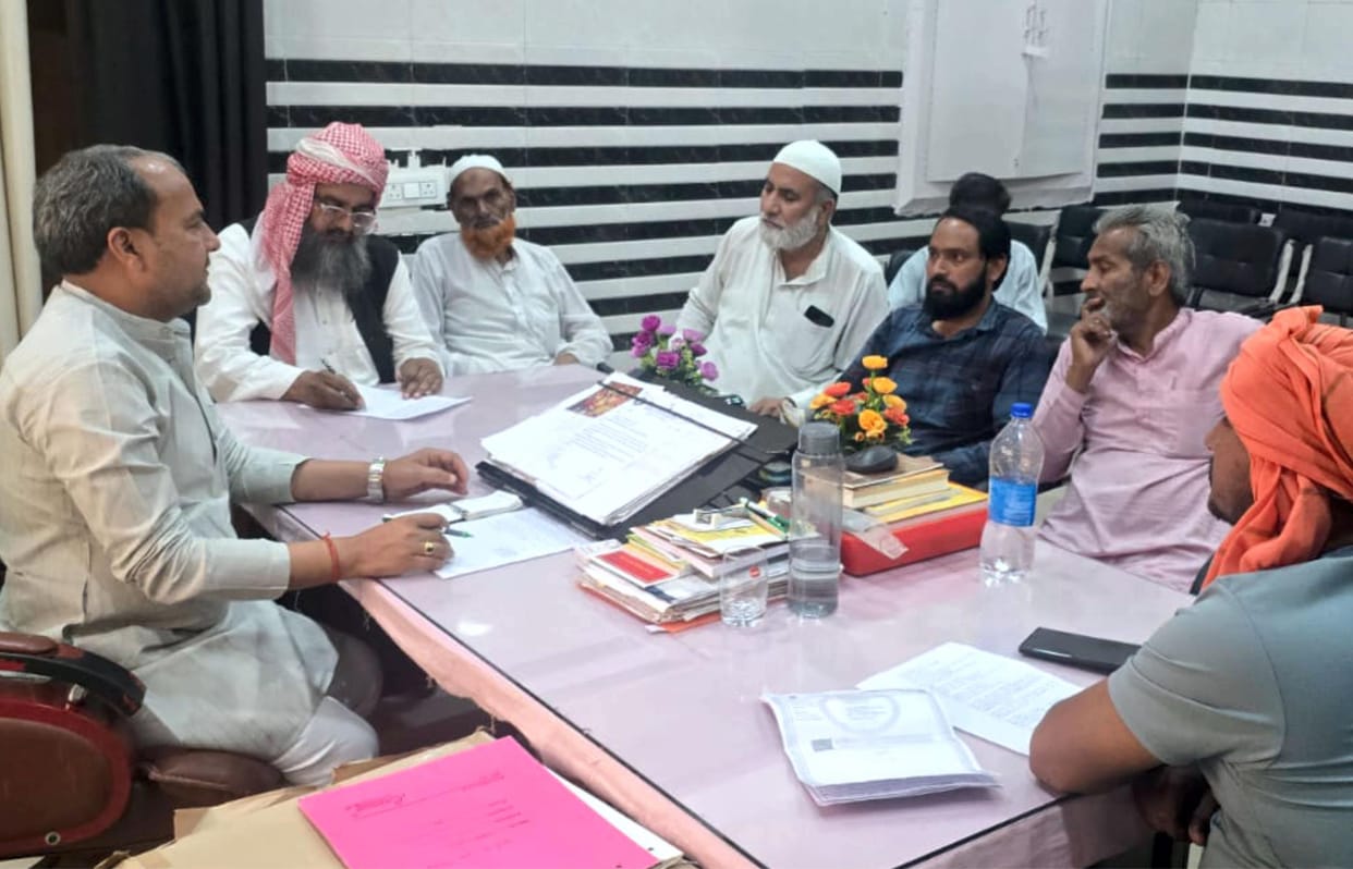 Madina Nagar was mistakenly printed in place of Masjid