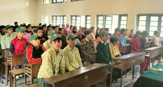 One day financial literacy program organized in Nirmand School