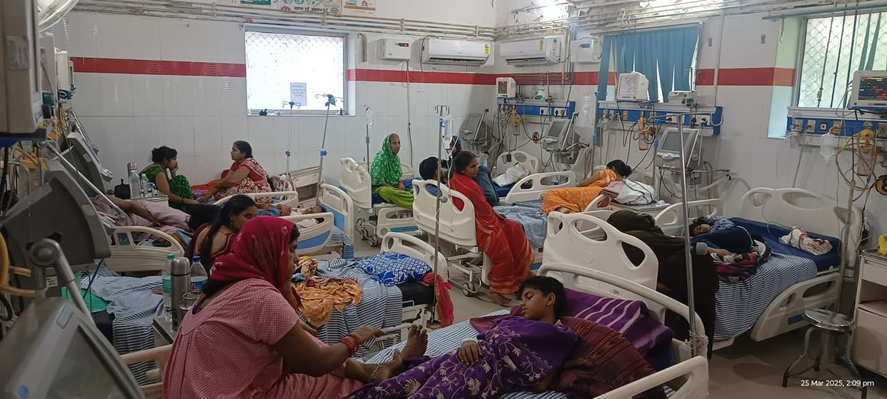 Medical College: PICU beds are full, no space even in children's ward
