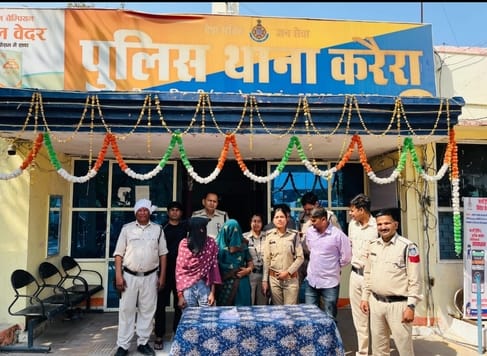 पुलिस ने पकड़े पति-पत्नी