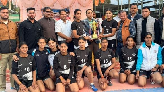 Bilaspur hostel won the Kabaddi title