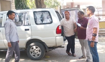 चित्तौड़गढ़ पुलिस का एएसआई रिश्वत लेते गिरफ्तार।