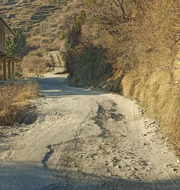 Rampur's rural roads will be sparkling before the apple season