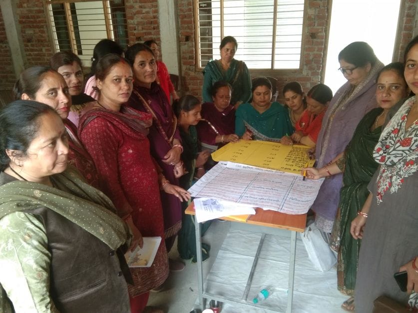 40 women in Dharampur are taking training to make them self-reliant