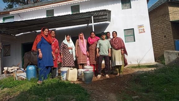 Drinking water crisis in Hawanu village of Balh