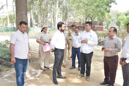 DC inspected Vyaspur nursery