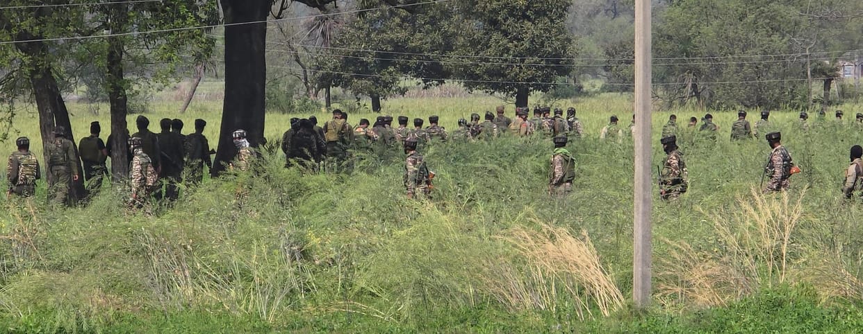 The search continued on the fourth day as well, the terrorists were not caught