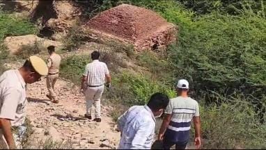 The body of a person found in the historical fort of Hansi, he was a drug addict