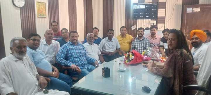Newly elected president Megha Bansal took charge, now development work will gain momentum