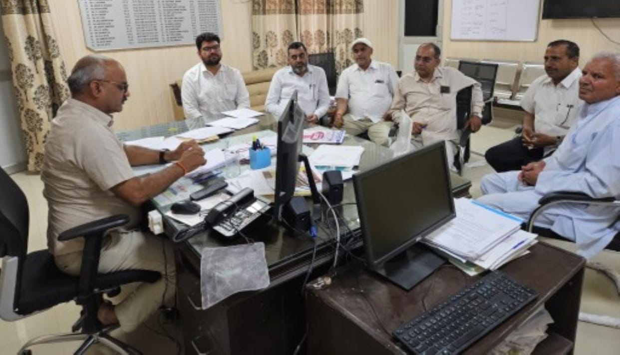 Review of arrangements for Pahari Mata Mandir fair