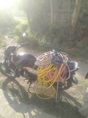 Pipes seized for irrigating kitchen garden from drinking water connection